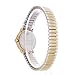 Timex Women's Easy Reader 25mm Watch – Two-Tone Case White Dial with Two-Tone Expansion Band