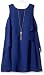 Amy Byer Big Girls' Chiffon Tank Dress with Necklace