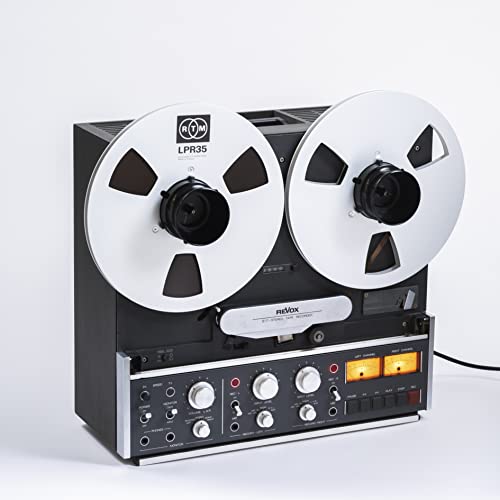 RTM Long Play Recording LPR 35 ¼ inch - Reel to Reel Magnetic Tape for Audio Recording - 3608 ft Nab Metal Reel - 10.5 inch Diameter - Thumbnail 5