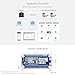 Waveshare SX1262 LoRaWAN Node Module Expansion Board, Comaptible with Raspberry Pi 5/4B/3B/Zero/Zero W/Zero 2W/Pico/Pico W/Pico WH, with Magnetic CB Antenna-868/915M Frequency