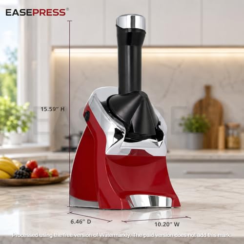 Image of EASEPRES Frozen Fruit Ice Cream Maker Machine | BPA Free Frozen Yogurt, Sorbet, Smoothie & Dessert Maker for Home & Kitchen | Ghar Par Fresh Frozen Desserts Banaye Easily