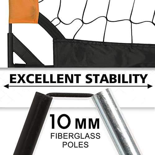 Hazacl Kid Soccer Goal For Backyard 6X4Ft Portable Soccer Net For Backyard Large Pop Up Soccer Goal Net With Carry Bag For Indoor Or Outdoor #TOP2