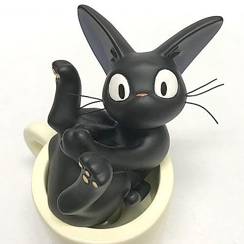 Amazon | ジブリがいっぱい♪ 魔女の宅急便 一輪挿し いたずらジジの