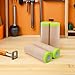PRETYZOOM Kraft Paper Masking Roll 4pcs 30cm X 12m Dust-Proof Protective Film for Car Painting and Furniture Covering, Painters Paper Roll for Auto Body and Workshop Use