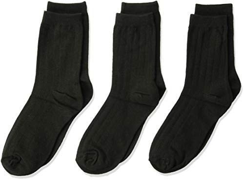 Image of Jefferies Socks Boys 8-20 Rib Crew Socks 3 Pair Pack