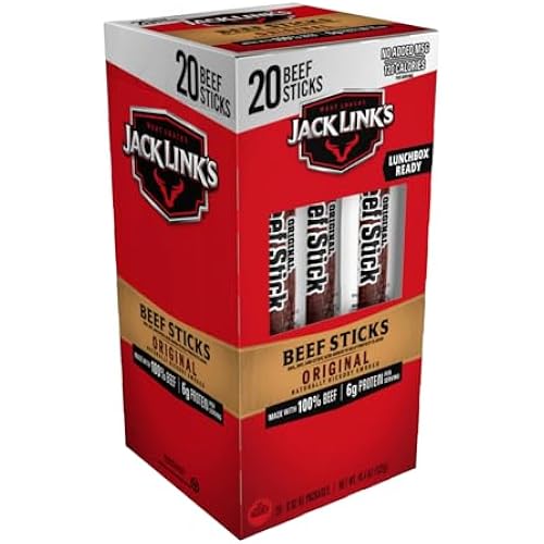 Jack Link's Original Beef Jerky Sticks - 0.92 oz (20 Pack)