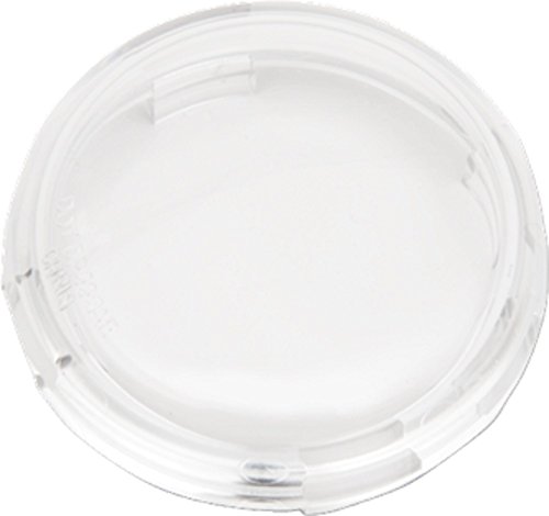Orange Cycle Parts Clear Bullet/Deuce Style Lens for Harley repl # 68973-00