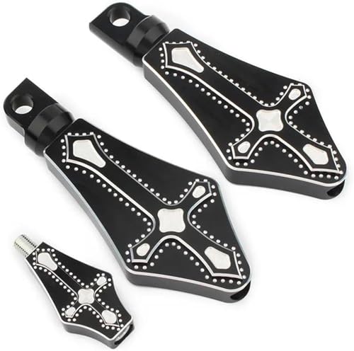 Repose-pieds pour moto de tourisme en alliage robuste pour Dyna