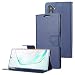 Produktbild Telefon-Kasten mit Kartensteckplätzen und Anzeigen For Galaxy Note 10 MERCURY BRAVO Serie Crazy Horse Texture Horizontal Flip Ledertasche mit Halter & Card Slots & Wallet ((schwarz) High Quality note1