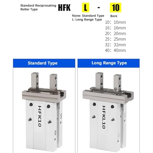 Cylindre pneumatique HFK40 à double effet de style parallèle - 7