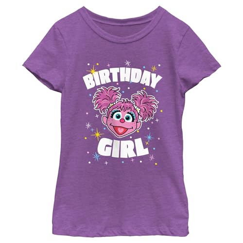 Girl's Sesame Street Birthday Girl Abby Cadabby T-Shirt