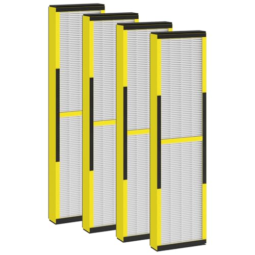 Image of 4 Pack FLT4825 HEPA Filter B Replacement Fit for Germ Guardian Air Puri-fier AC4825 AC4300 AC4800 AC4900 AC4850, AC4825E Replacement Filter Fit for Germ Guardian Air Puri-fier Filter Replacement
