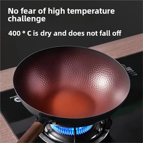Wok de acero al carbono 32 cm con tapa miniatura 3