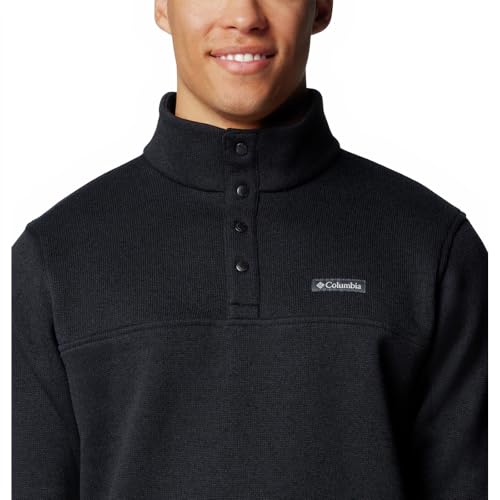 Columbia Men's Half Snap Mock Neck Fleece Sweater4