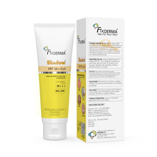 Fixderma Shadow Sunscreen SPF 50+ PA+++ Gel 75g - Image 7