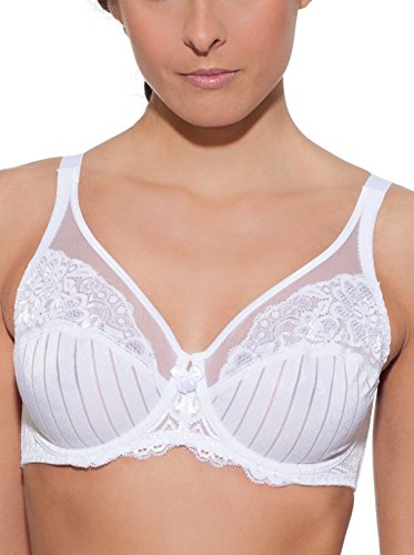 Selene Mariluz, Sujetador con Aros Para Mujer, Blanco, ES 95D 2 41jnAMqrtnL - Selene Mariluz, Sujetador con Aros Para Mujer, Blanco, ES 95D
