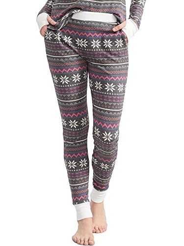 Image of Cuddl Duds Softwear with Stretch Leggings for Women - Soft Lightweight Base Layer Tights - Mid Rise Crossover Waistband