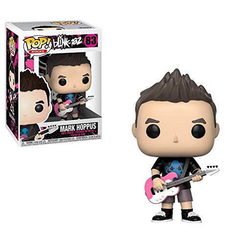 Funko Pop Rocks: Blink 182 - Mark Hoppus Collectible Figure, Multicolor