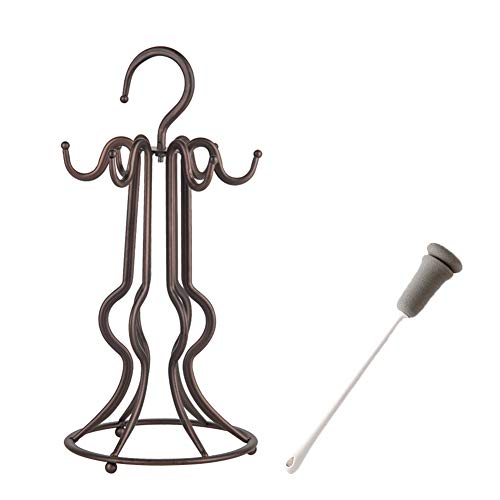 MNSSRN-KPQ European Style Schmiedeeisen hängen Tasse Abflussrost, Stilvolle Cup-Rack fest und haltbar Küche Esszimmer Storage Rack Wschetrockner Cover