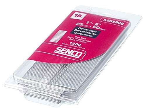 Senco A209909 18-Gauge-By-1-2-Inch Electro Galvanized Variety Pack Brads #TOP1