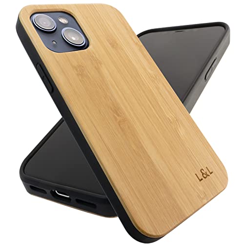 LOAM & LORE Wooden Phone Case for iPhone 13 | Bamboo iPhone 13 Case for Women, Eco Friendly...