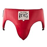 CLETO REYES Traditional No Foul Groin Protector, Boxing Training Equipment, Protective Gear for Men, Large, Black