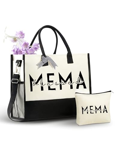 Bolso Tote de Lona para Abuela miniatura 1