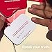 WE'RE NOT REALLY STRANGERS Healing Edition Card Game – 50 Introspective Conversation Cards for Self Love & Emotional Growth - for Singles, Couples, Adults, & Teens, Ages 18+, 1-2 Players