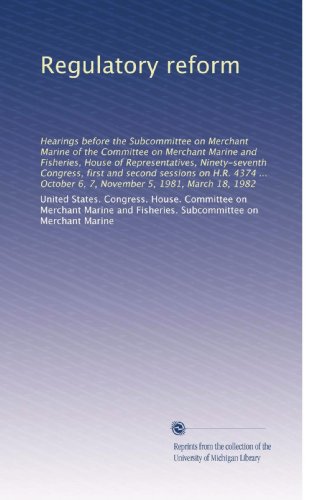 Regulatory reform