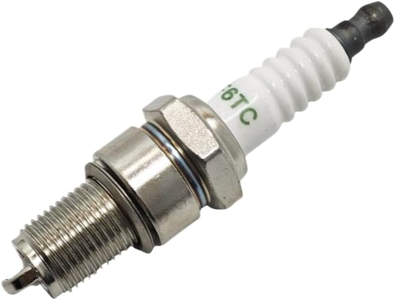 Spark Plug Compatible With Lawn Mower And Garden Tool Replacement For BPR6ES W20EPR-U W7DCR RN9YC