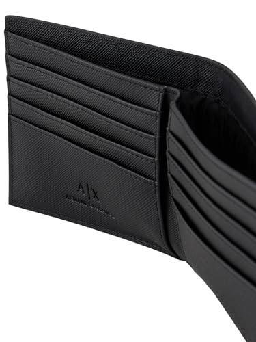 Armani Exchange Men's Armani Exchange Jim SLG Bifold W/Credit Card, Black, One Size3