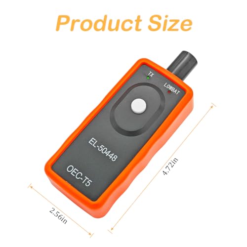 XINLIYA TPMS Relearn Tool for GM, Auto System Programming Training, Automotive Tire Pressure Monitoring System Sensor Activation Reset Tool, OEC-T5 EL-50448 for Most GM Series Vehicles