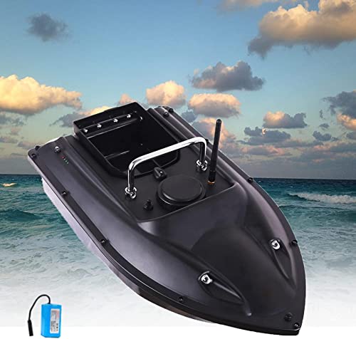 Bateau amorceur RC avec GPS intelligent et éco-sondeur portable en carbone pour pêcheur