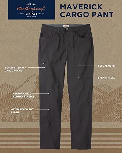 Weatherproof Vintage Cargo Pants For Men - Water Resistant Casual Mens Cargo Pants | Mens Hiking Pants | Regular Fit Casual Cargo Work Pants For Men | Outdoor Men's Cargo Pants| Size 40W X 34L, Grey #TOP1