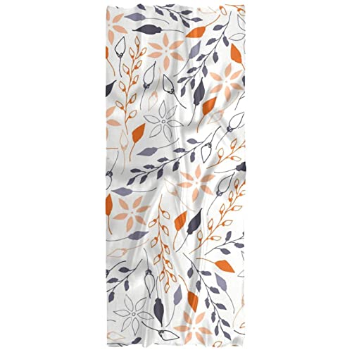 Bufanda ligera para mujer, primavera, otoño, invierno, chal envolvente, bonita vegetación, Varios colores