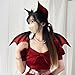 Shurhome Bat Ears Wing Headbands Fashionable Gothicism Headpiece Role Playing Headgear for Stylish Women and Party Enthusiasts Fashionable Gothic Headpiece