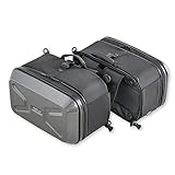 タナックス(TANAX) サイドバッグ モトフィズ(MOTOFIZZ) ミニシェルケース(ツーリング) カーボン柄 (容量22ℓ 片側11ℓ) MFK-234