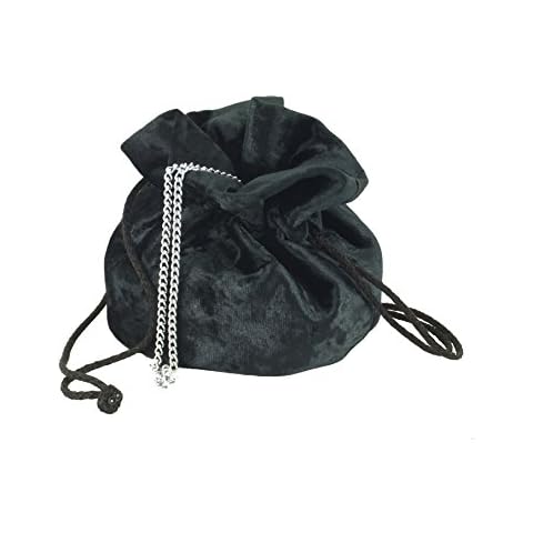 LONI Fantasy Suede Velvet Drawstring Clutch Shoulder Bag Cover