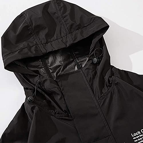 Image of Niepce Inc Japanese Streetwear Zip Up Windbreaker Jackets for Men