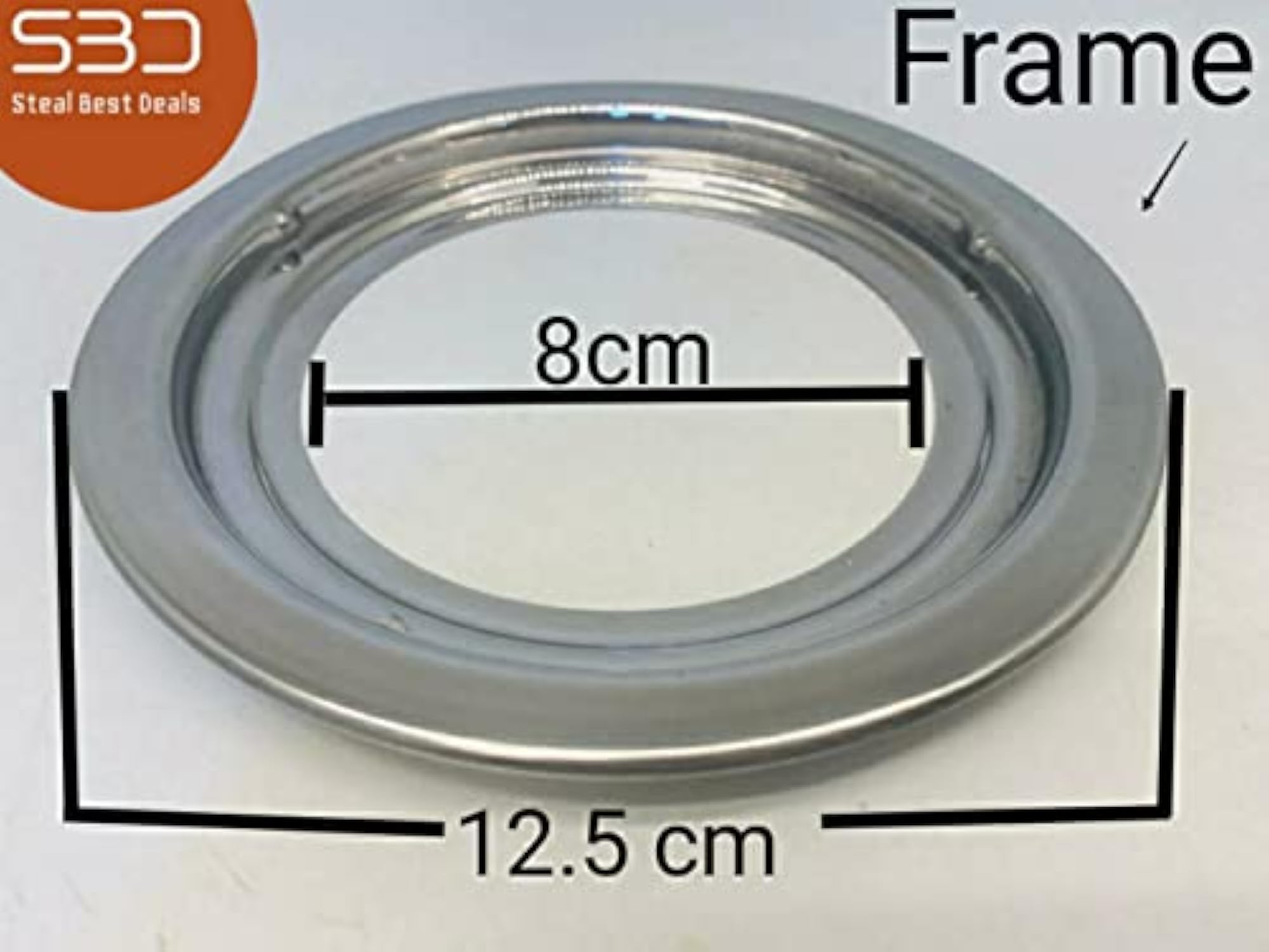 Stainless Steel Round Floor Drainer, 5 Inches