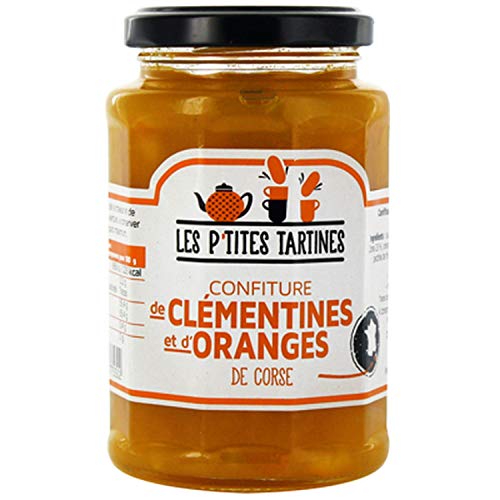 Mermelada de naranjas de Córcega y clementina – Les P'tites Tartines – tarro 315g