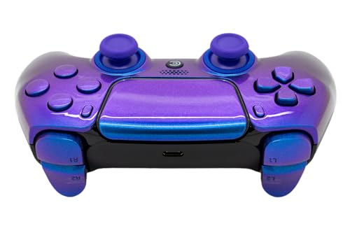 Image of Custom Controllerzz Custom Wireless Controller Compatible with PS5 - Multiple Designs Available (Chameleon & Chameleon Inserts)