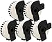 Produktbild 5 x DK-22210 29mm x 30.48m Endlos-Etiketten kompatibel für Brother P-Touch QL-500 QL-550 QL-560 QL-570 QL-700 QL-710W QL-720NW QL-800 QL-810W QL-820NWB QL-1050 QL-1100 QL-1110NWB Etikettendrucker