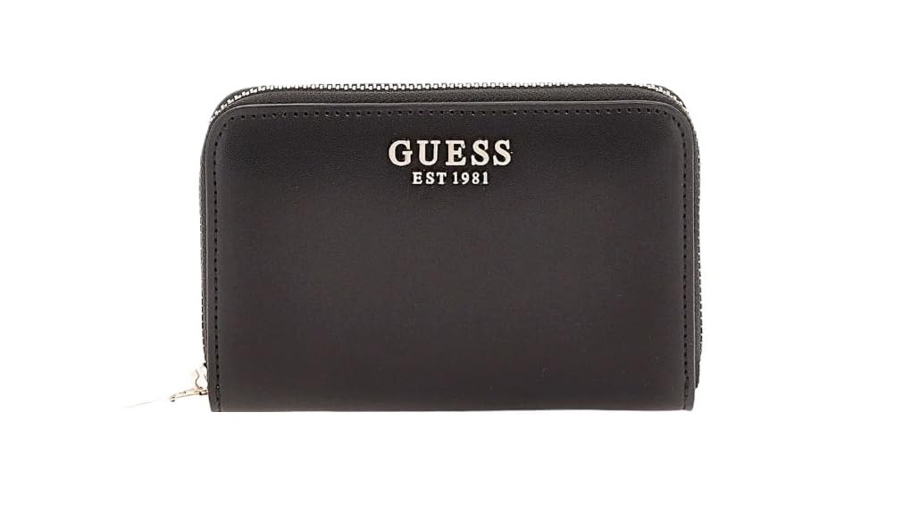 GUESS SWVG8500400BLA Laurel SLG Medium Zip Around Female Size 20231018