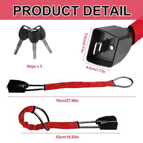 Alloy Steel 2-in-1 Security Lock
