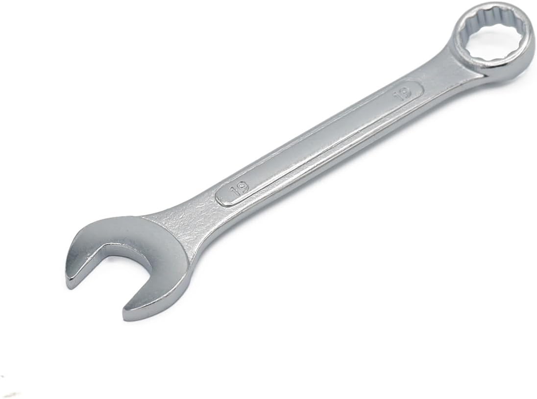 11-Piece Combination Wrench Set, Metric, 6MM, 7MM, 8MM, 9MM, 10MM, 11MM, 12MM, 13MM, 15MM, 17MM, 19MM, Wall Hanging Case Included