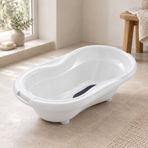 Rotho Babydesign TOP Baby Badewanne Babybadewanne Kinderbadewanne Weiß