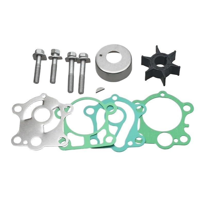Wasserpumpenlaufradsatz 6J8-W0078 für Yamaha-Außenbordmotor 2-Takt 25 PS 30 6J8-W0078-A1 6J8-W0078-A2 6J8-W0078-00