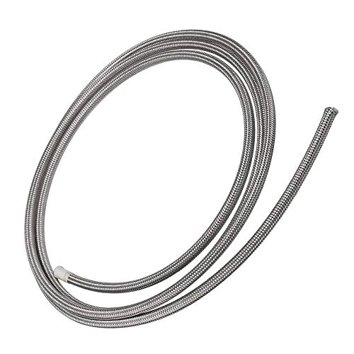 Tubo de combustible manguera AN3 PTFE freno embrague para coche y motocicleta 2 metros 3