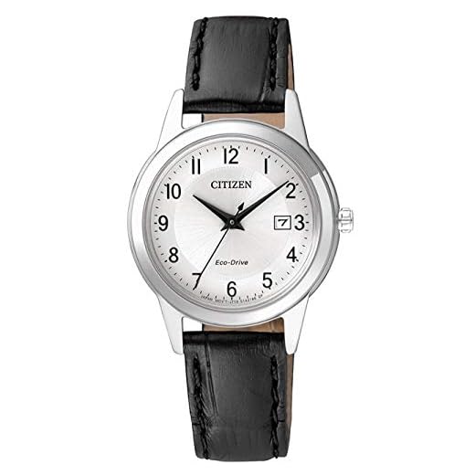 Citizen Reloj Analógico para Mujer de Cuarzo con Correa en Cuero FE1081-08A